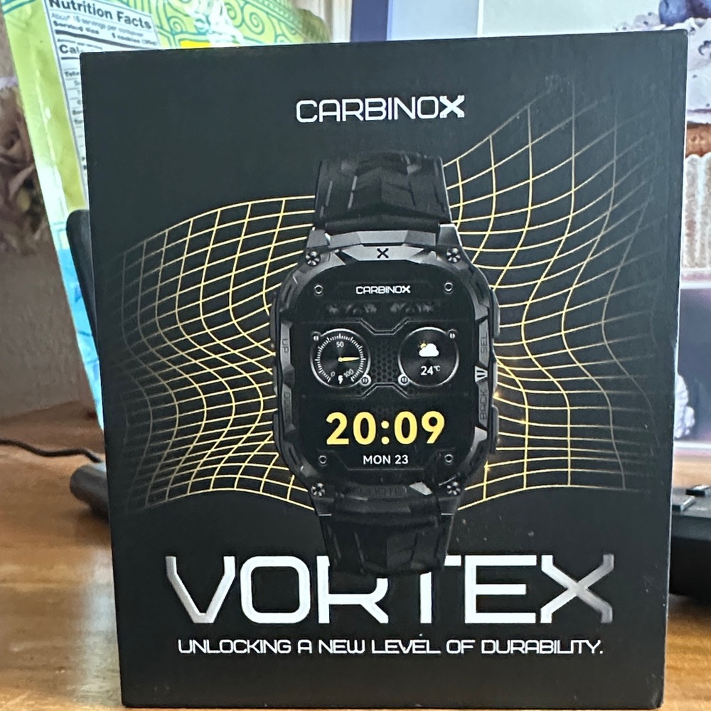 Carbinox Vortex Black Smartwatch
